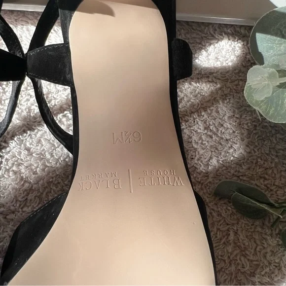 White House Black market, black heels, size 6.5 - Picture 8 of 11
